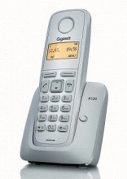 Siemens TELEFONO CORDLESS GIGASET A120 GRIGIO (S30852H2401K103)